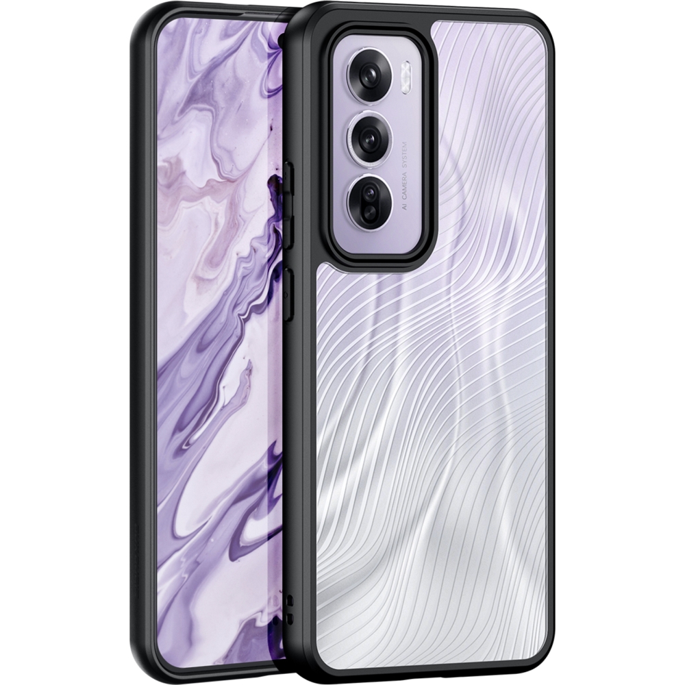 Etui ochronne Dux Ducis AIMO do Oppo Reno 12 Pro, czarne